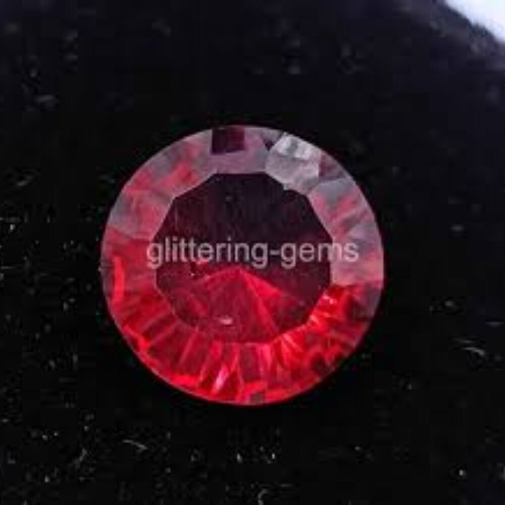 Red Topaz Elegant Red Gemstone Jewelry Piece Loose Stone - Picture 4 of 4